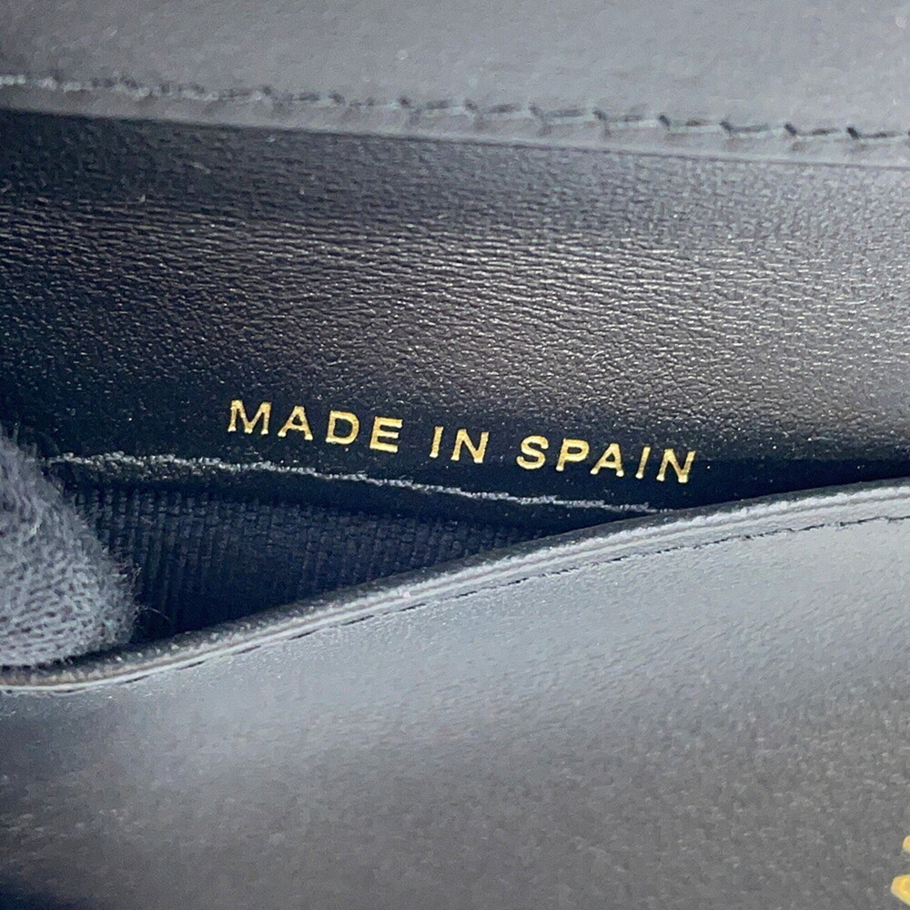 CHANEL Black Caviar Leather Logo Wallet - Picture 12 of 13